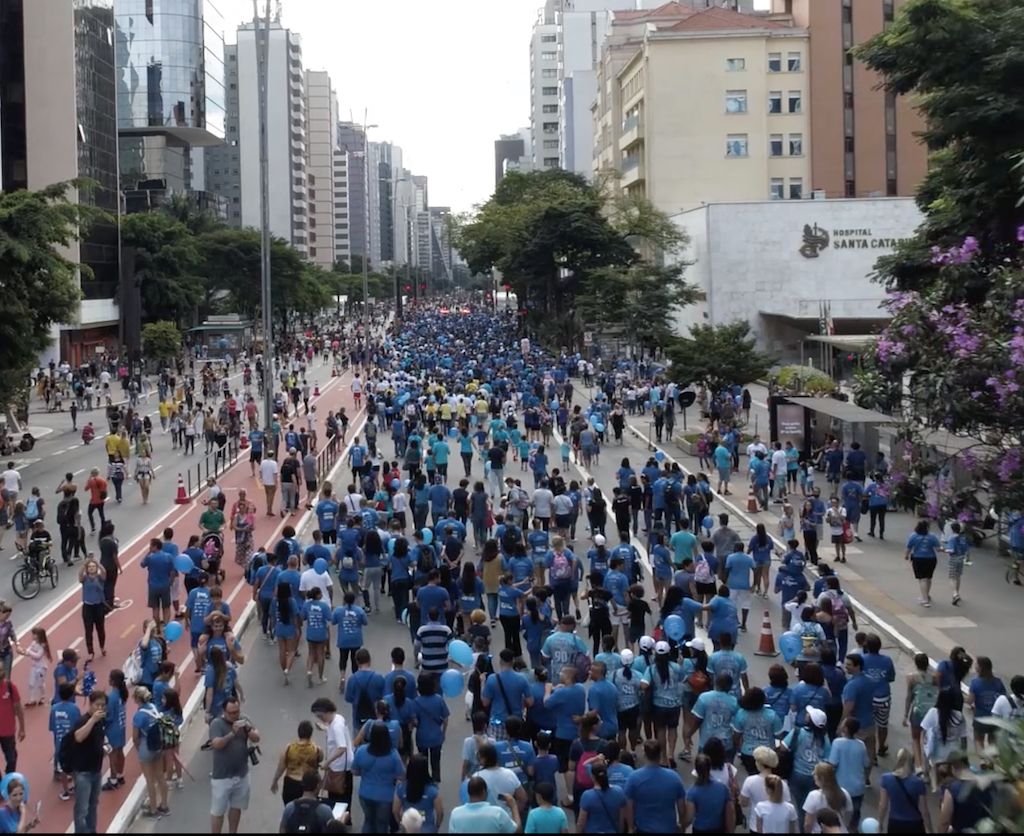 Caminhada pelo Autismo na Avenida Paulista, em SP — Revista Autismo